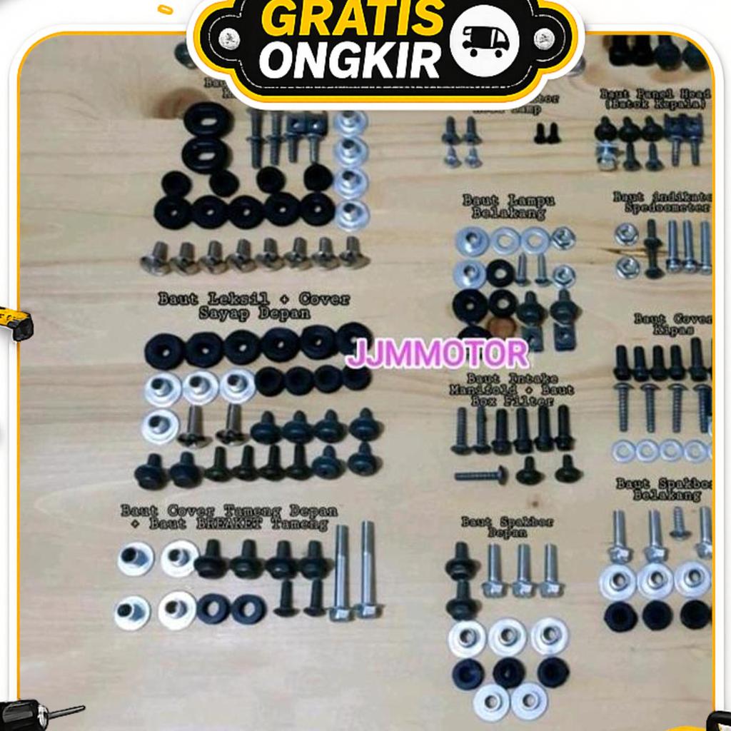 Baut Full Set Body F1Zr / Baut Full Bodi F1Zr / Baut F1Zr