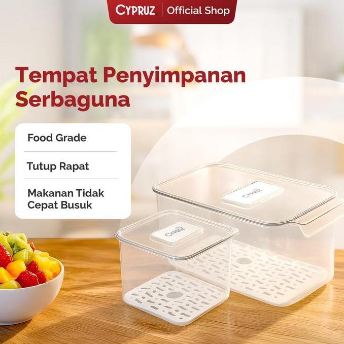 AZM [Do Not Order] Free Gift Payday Sale - Cypruz Storage Bin with Drain Board