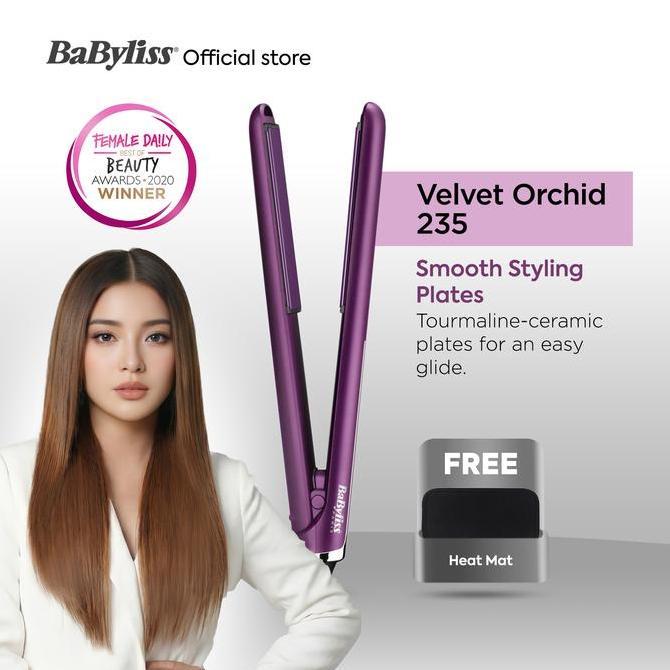 Revanika.shop - Babyliss Velvet Orchid 235 Straightener - 2513U
