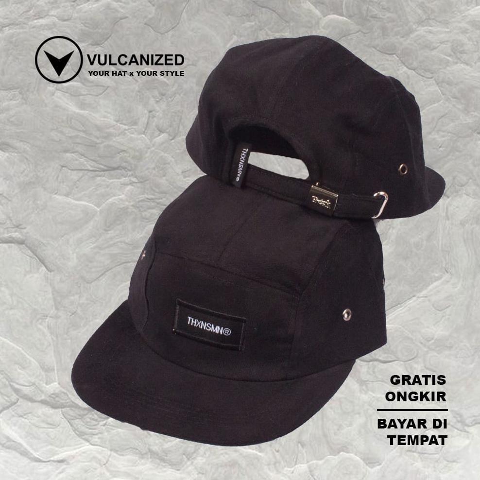 Diskon Topi 5 Panel Pria Wanita Cap Thxnk Distro Original Topi Lima Panel Pria
