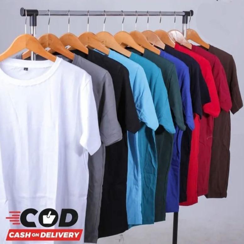 Diskon {Langsung Dari Pabrik} Kaos Polos Termurah/Kaos Polos Pria Wanita