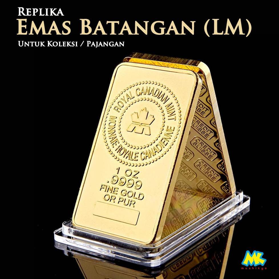 VELZASHOP ROYAL CANADIAN MINT - GOLD BAR REPLICA HEMAT