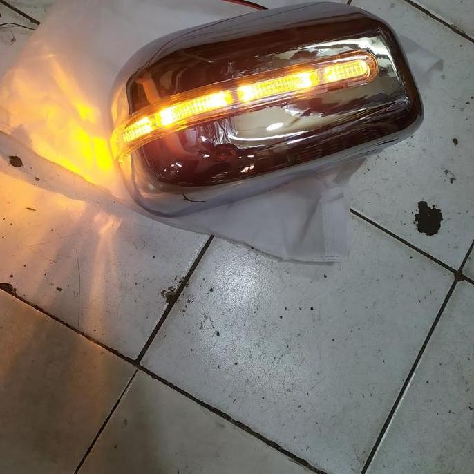 Promo Cover spion all new avanza Lampu SEN Chrome  Pelapis Sepion Lampu Mobil Toyota All New AVANZA 