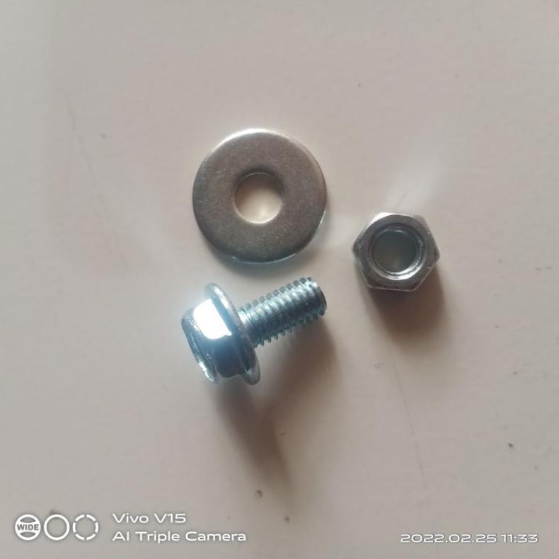 BAUT 10 PANJANG 1.5CM DAN RING MUR