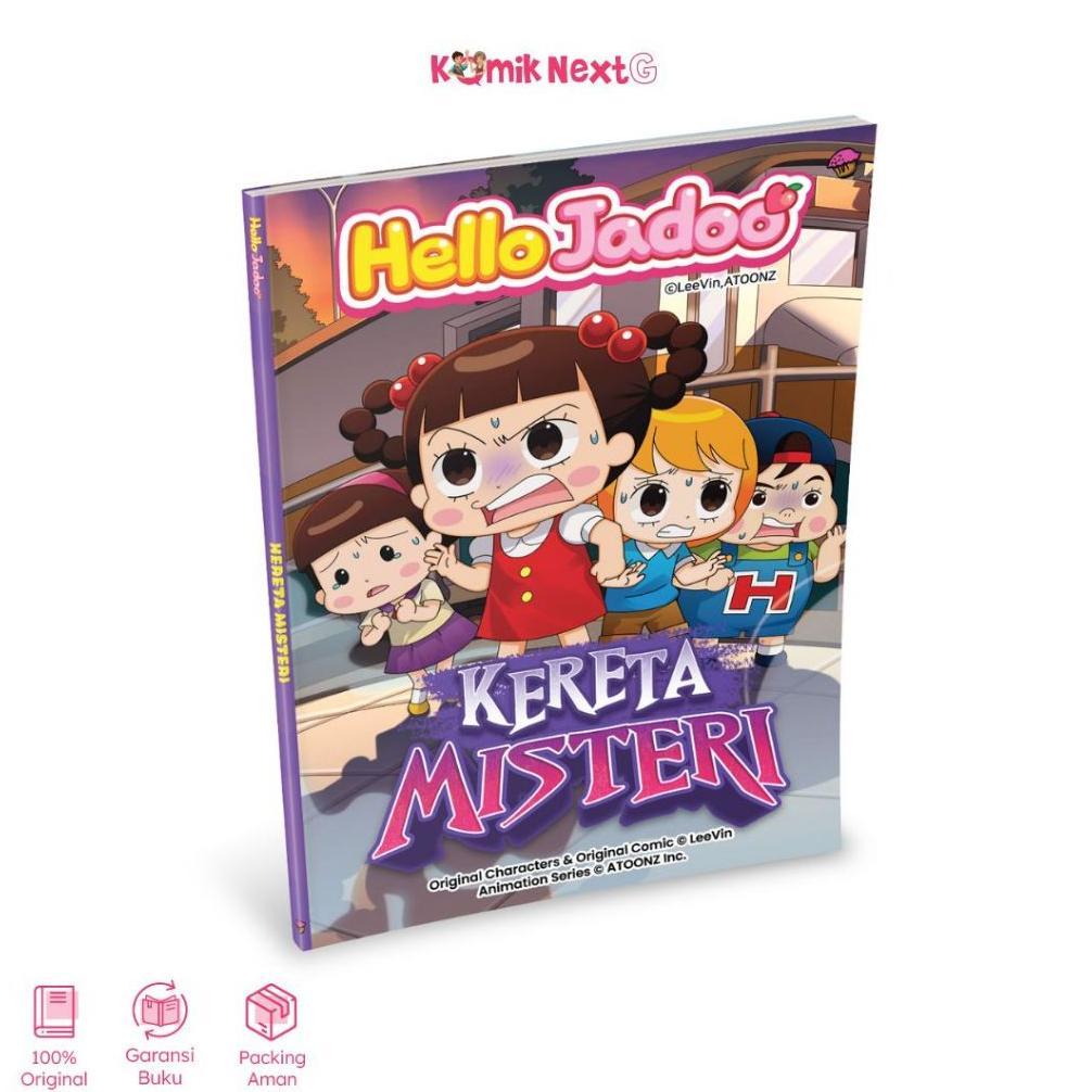 Komik Hello Jadoo: Kereta Misteri - Buku Komik Anak Muffin Graphics