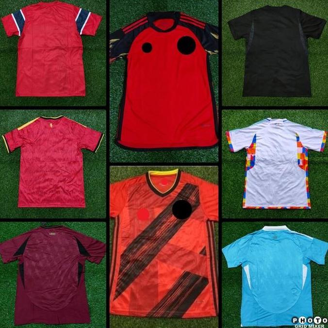 DOKUGAMIN PLAYER ISSUE BELGIA NORWEGIA SWEDIA HOME AWAY JERSEY BAJU BOLA PIALA DUNIA EROPA 2020 2022