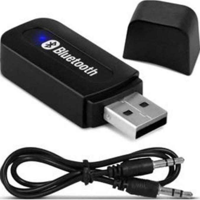 BLUETOOTH WIRELEES MUSIC RECEIVER AUDIO BT 163 Kabel jack to jack car player