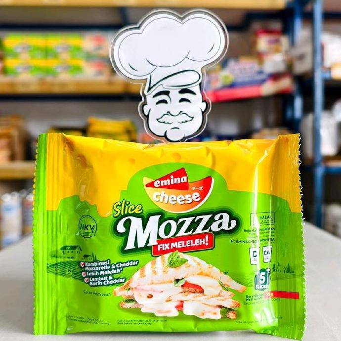 Leite - Keju Emina Slice Mozarella / Keju Melted Slice Emina / Emina Cheese