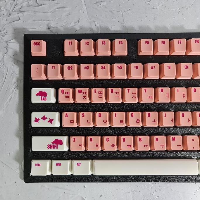 KeyKraft Keycaps Maple Keycap Set ( Korean Legends ) Hangul