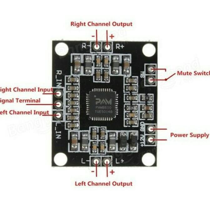 PAM8610 AMPLIFIER BOARD PAM 8610 SOUND GOOD QUALITY