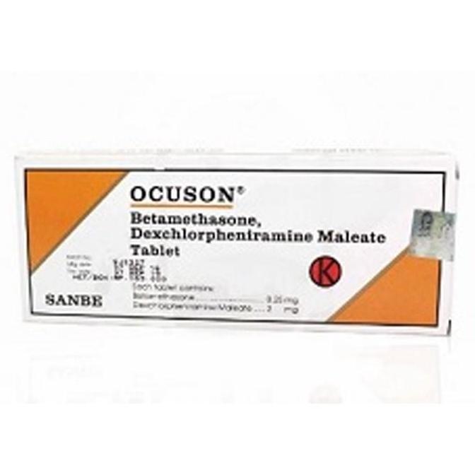 Healthy- Ocuson 1 Strip Isi 10 Tablet/Antihistamin/Obat Alergi