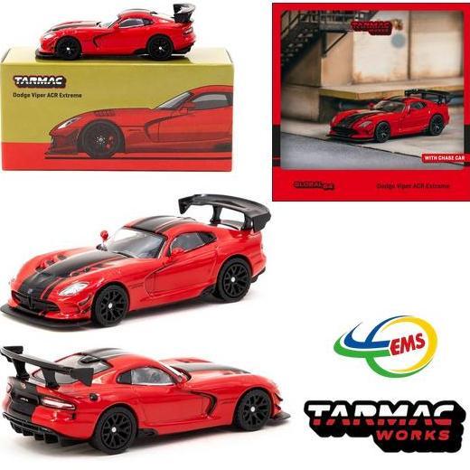 UNVC T64G-TL028-RE - Tarmac Works 1/64 Dodge Viper ACR Extreme Red