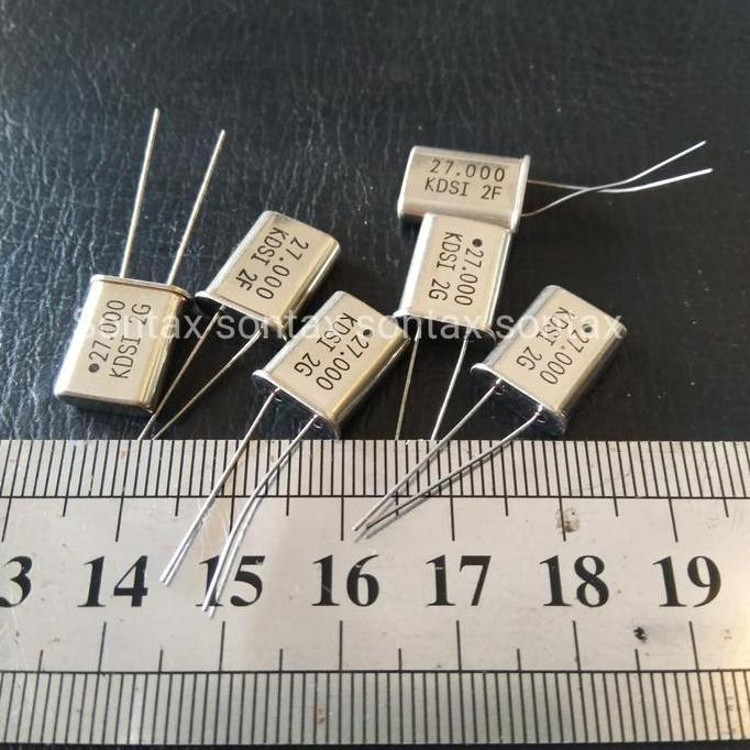 XTAL CRYSTAL KRISTAL 27 27.000 MHZ 27MHZ STX27
