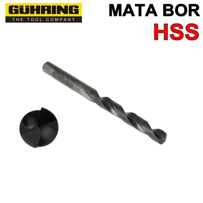 SUNARTAR Mata Bor 4.9 GUHRING HSS Drill Bit 4.9mm Matabor Besi 4.9 mm