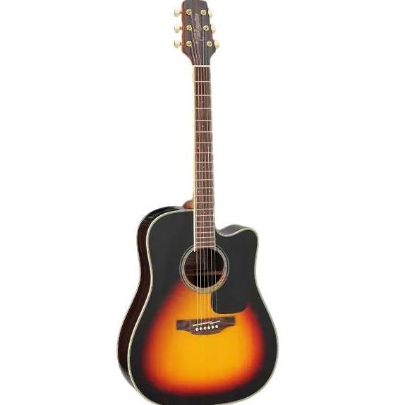 Ready TAKAMINE GD51CE GD51-CE GD-51-CE BSB BROWN SUNBURST CUTAWAY GITAR AKUSTIK ELEKTRIK BMJ Non Cod