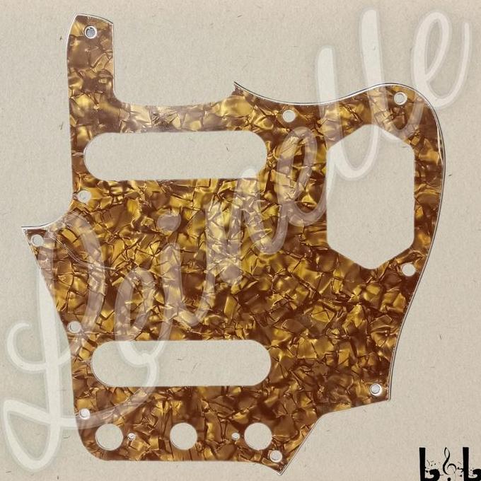 Ready PickGuard Gitar 10 lubang model Fender Jaguar Non Cod