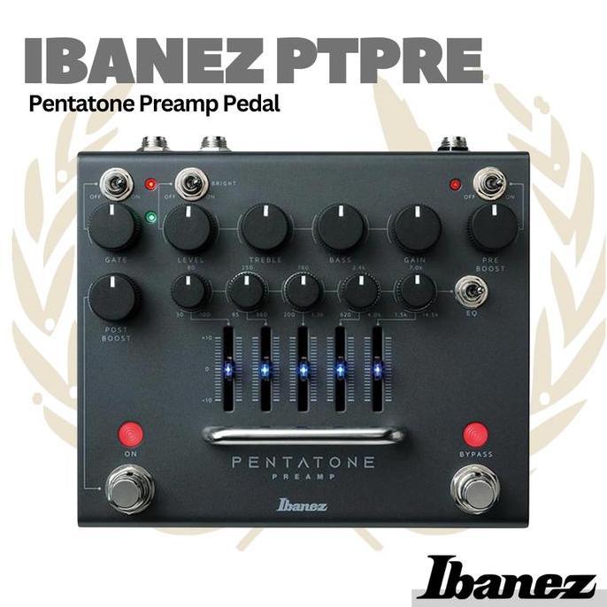 Ready Ibanez PTPRE Pentatone Preamp Pedal Guitar Effect - Efek Gitar Non Cod
