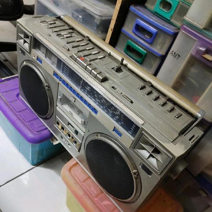 RADIO JVC BEKAS TAPE MATI MGB88