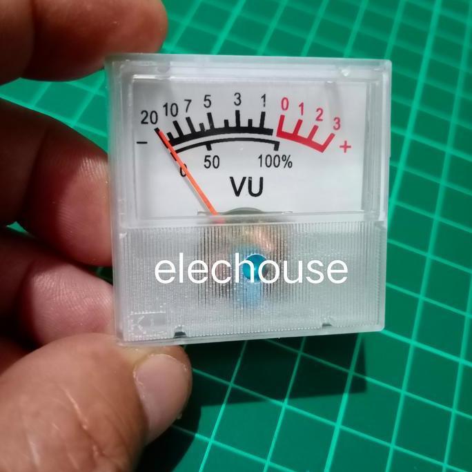 VU METER NIKO KECIL ANALOG PANEL SIGNAL AUDIO RADIO MGB88