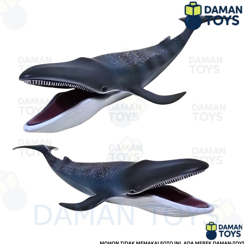 Mainan Ikan Paus Biru Buka Mulut Hiu Shark Mainan Laut