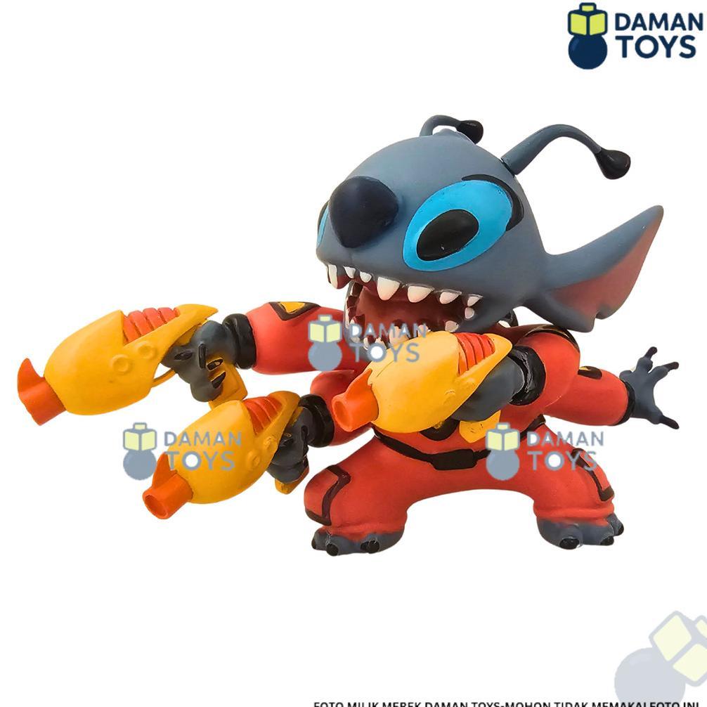 Stitch Space Suit Figure 20cm Lilo & Stitch Action Figur Koleksi Pajangan