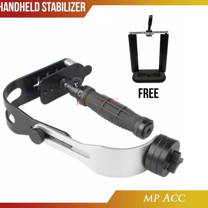 // Handheld Stabilizer Steady Cam Rig Kamera Dslr Gopro Mirrorless Vlog //