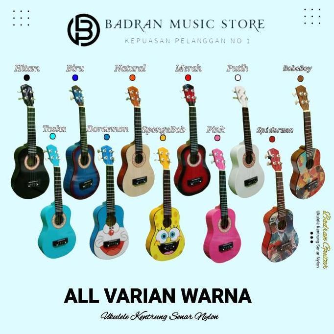 Ukulele Kentrung Keroncong Senar 4 Finishing Gloss