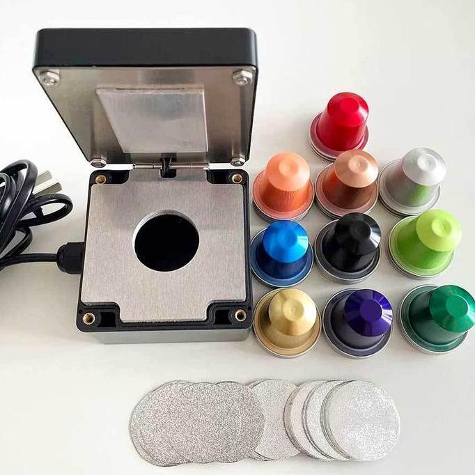 Gathe- 10Pcs Nespresso Empty Coffee Capsule / Kopi Kapsul Kosong (Harus Pakai Mesin)