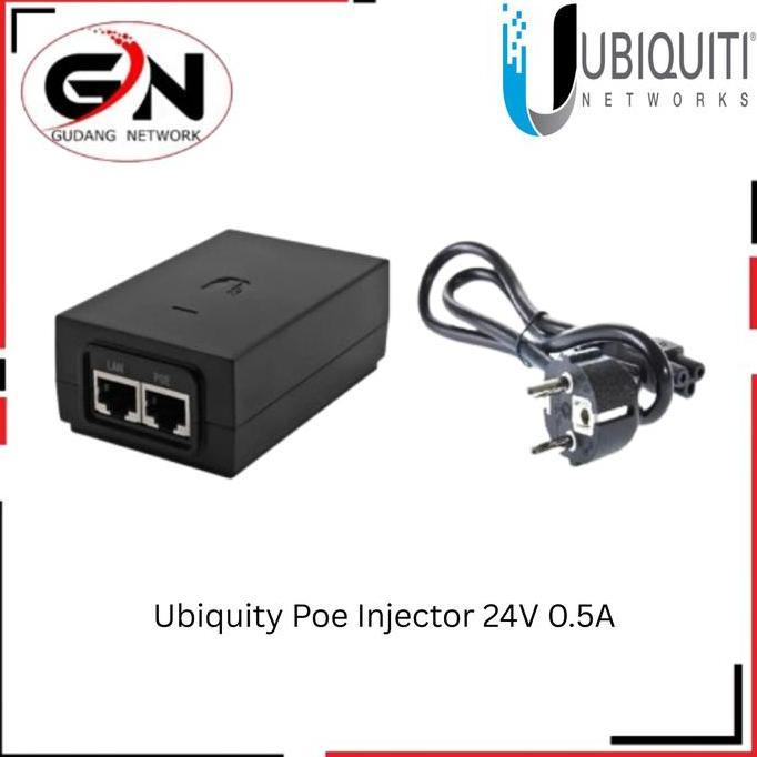 Ubiquity Poe Injector 24V 0.5A