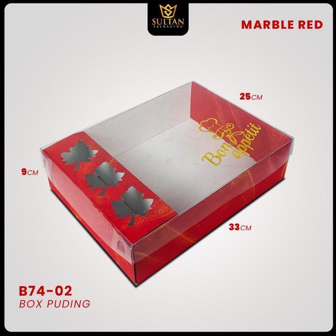 dBest- Kotak Kue Puding Mika Transparan - Dus Mika Puding - B74