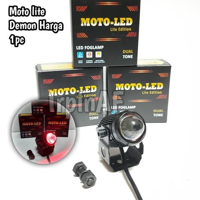 Lampu Tembak Foglamp Mini D2 Laser Mini Motoled Moto Led Dan Luminos Q