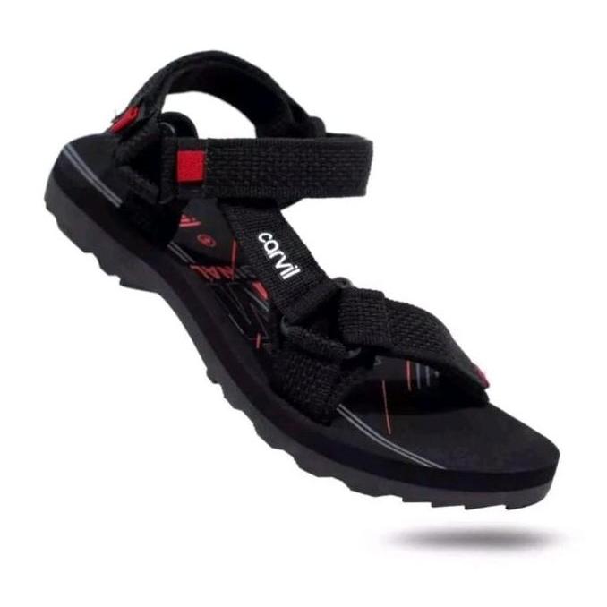 Moon- Sandal Gunung Carvil Pria/Wanita Terlaris Murah Uk 33-43 Bisa Cod