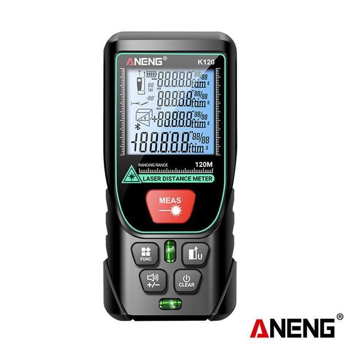 HARGA TERBAIK - Aneng K120 Meteran Digital Smart Laser Rangefinder Portable Distance Digital Angle L
