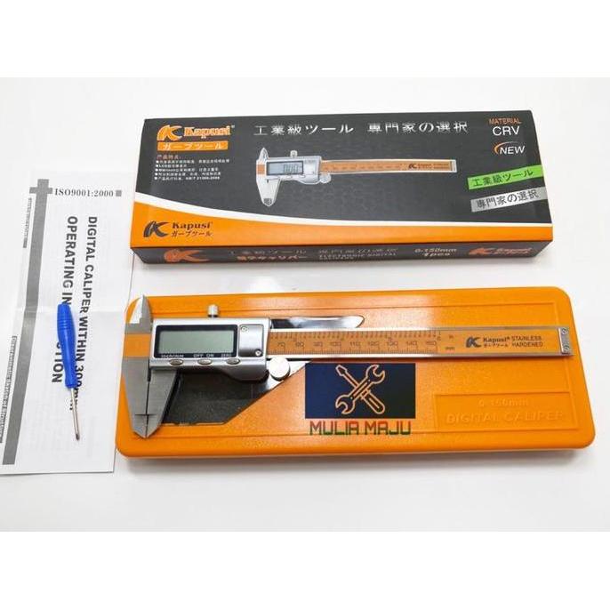 HARGA TERBAIK - Sigmat Digital Sorong /Sigmat Digital Kapusi caliper stanlis 15cm