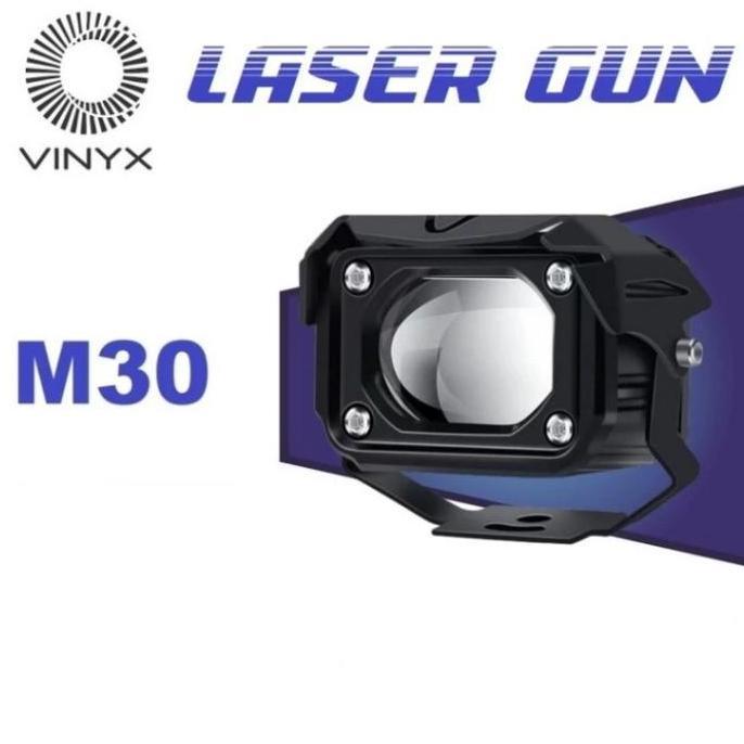 Lampu Tembak Led Sorot D2 Laser M30 Motor Mobil