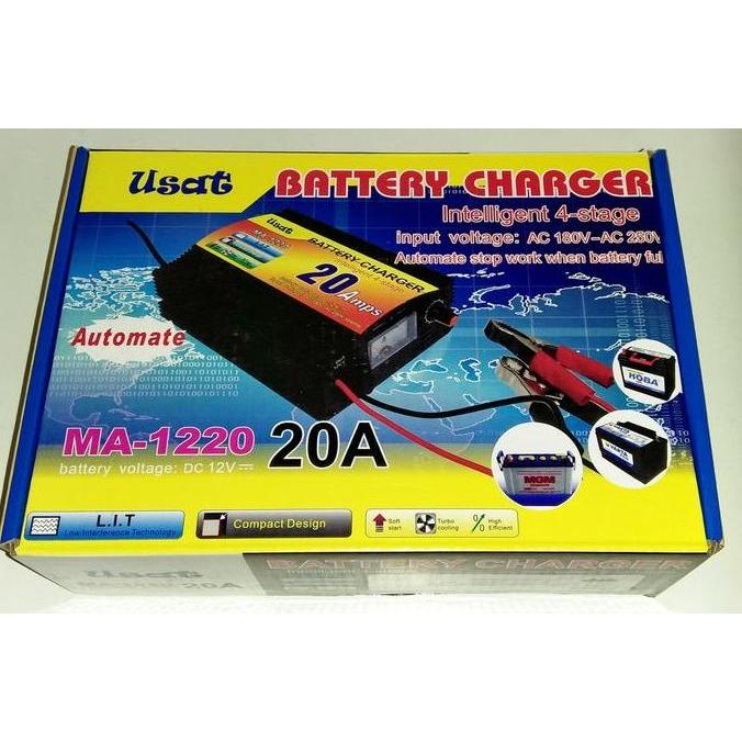 Murah Charger Battery / Charger Aki Otomatis 20A /12Volt