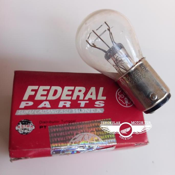 Bohlam Lampu Belakang Stop Lamp Stoplamp Ori Original 12V Cdi Cb100 Cb125 S90Z Benly Gl100 Gl125 Cg1