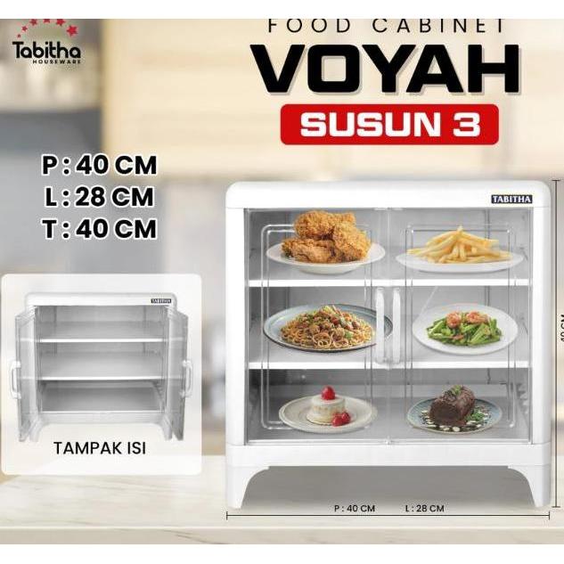 PROMO LEMARI SERBAGUNA VOYAH, RAK MAKANAN SERBAGUNA SUSUN5 RAK VOYAH SUSUN 5 TABITHA PS