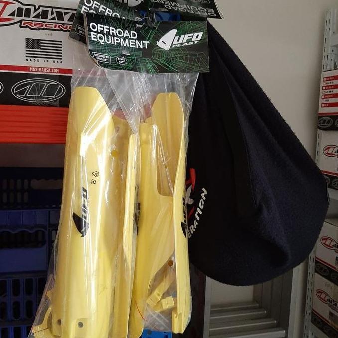 TERMURAH - cover shock forkguard depan usd Suzuki RM 250 RMZ 250 450 sepasang