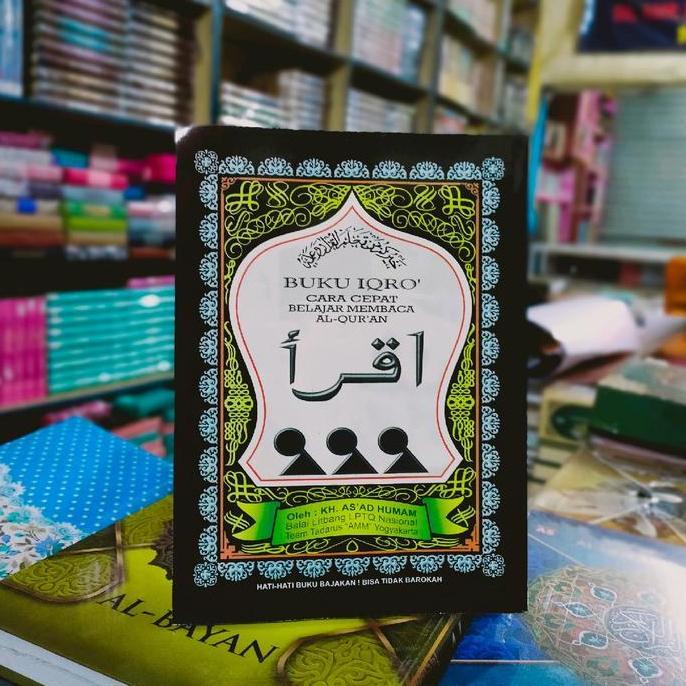 Promo Bisa Cod Buku Iqro Besar A5  Soft Cover Jilid 1 Sampai 6 Bisa Di Dapatkan Hanya Di Tb Al-Hasan