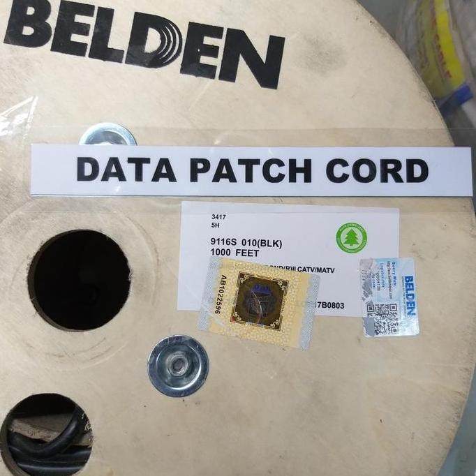 kabel tv belden RG6 100meter / belden RG 6 9116S 100meter / belden rg6