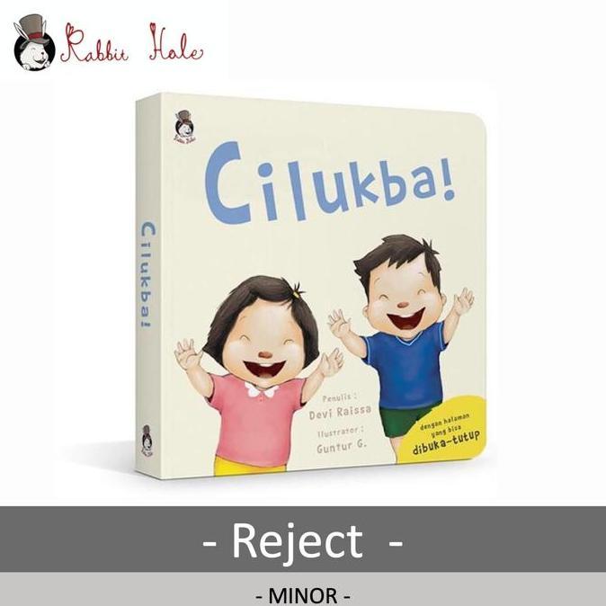 TERBARU - Rabbit Hole - CILUKBA - Buku Cerita Anak Boardbook Reject Minor dengan Halaman Tergores & 