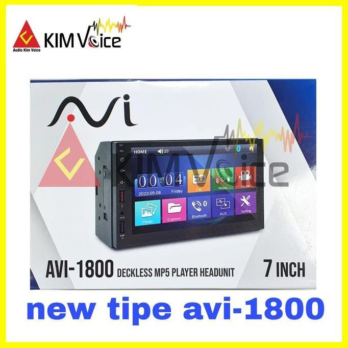 Head Unit Double Din Dekles MP5 AVI-1600DSB MKII