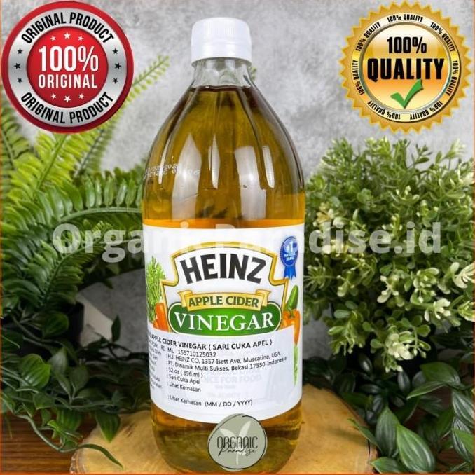 Inikok- Heinz Apple Cider Vinegar / Cuka Apel Heinz 896 Ml