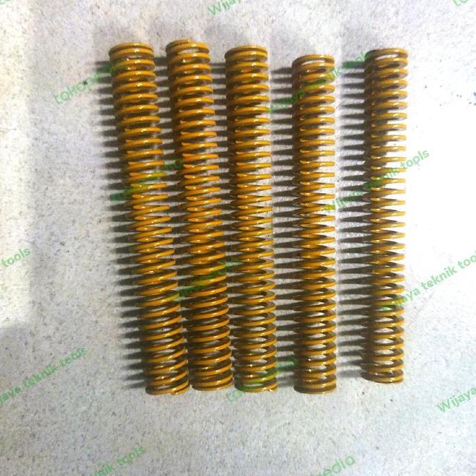 per spring tekan od 10mm panjang 75mm spring mould spring kuning