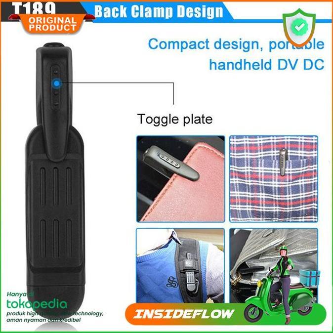 Kamera Pengintai Mini Tersembunyi / Spy Cam Kecil / Mini Camera CCTV