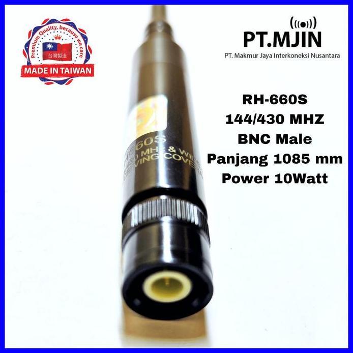 Antenna Telescoping Dual Band RH-660S merk Harvest type BNC male