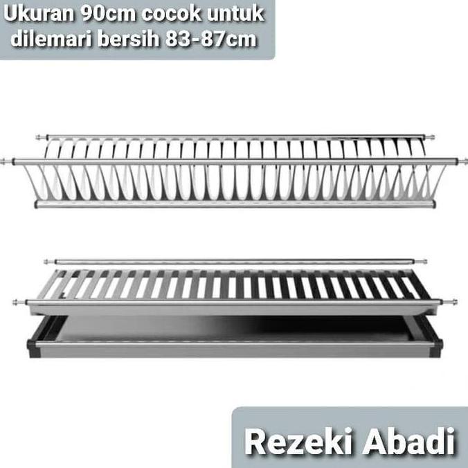 TERMURAH - Rak Piring Gelas 90cm