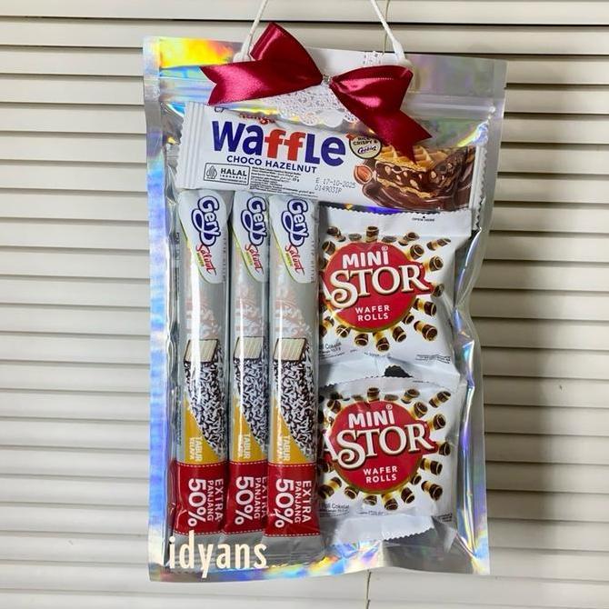 Ready (HOLOGRAM) PARCEL TAS SNACK HAMPERS SNACK GIFT SNACK