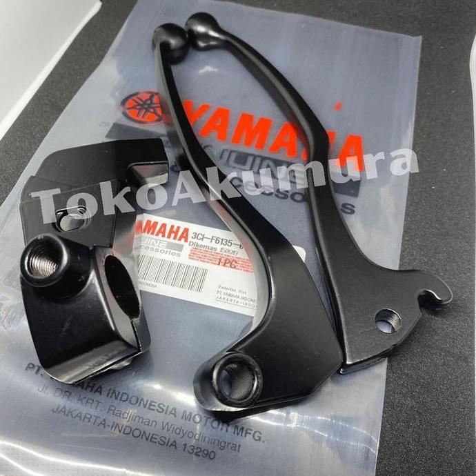 Dudukan Spion Kiri + Hendel Kiri Kanan Vixion Old Vixion New R15 V3 Handel Rem Handle Kopling